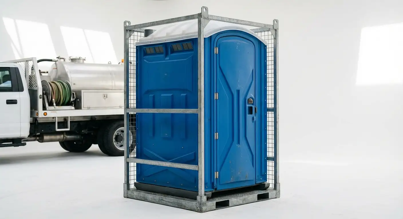 Crane-Liftable Portable Toilet Technical Specifications in Cincinnati, OH